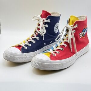 Converse Chuck 70 Hi Golf Wang Tri-Panel Colorblock Sneakers Mens 10.5 Rare